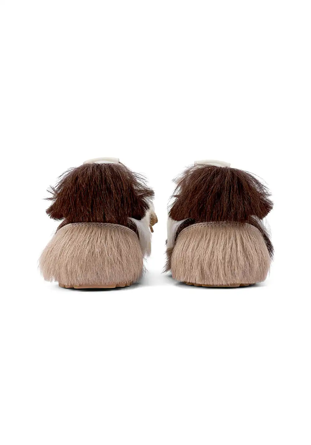 NEXT IMPULSIVE丨Yeti Contrast Color Fur Shoes