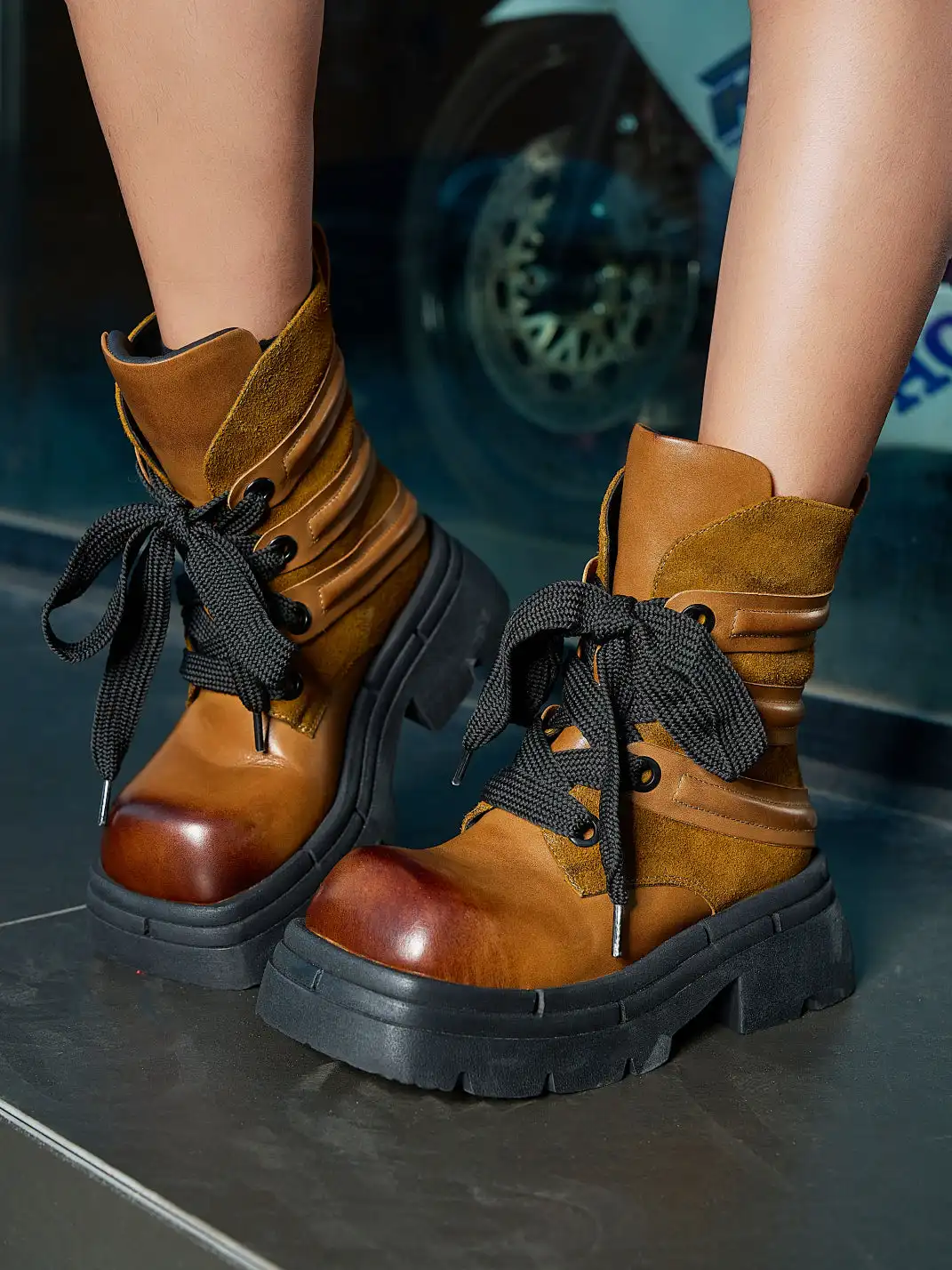 NEXT IMPULSIVE丨"Desert Stryker" Boots - Brown