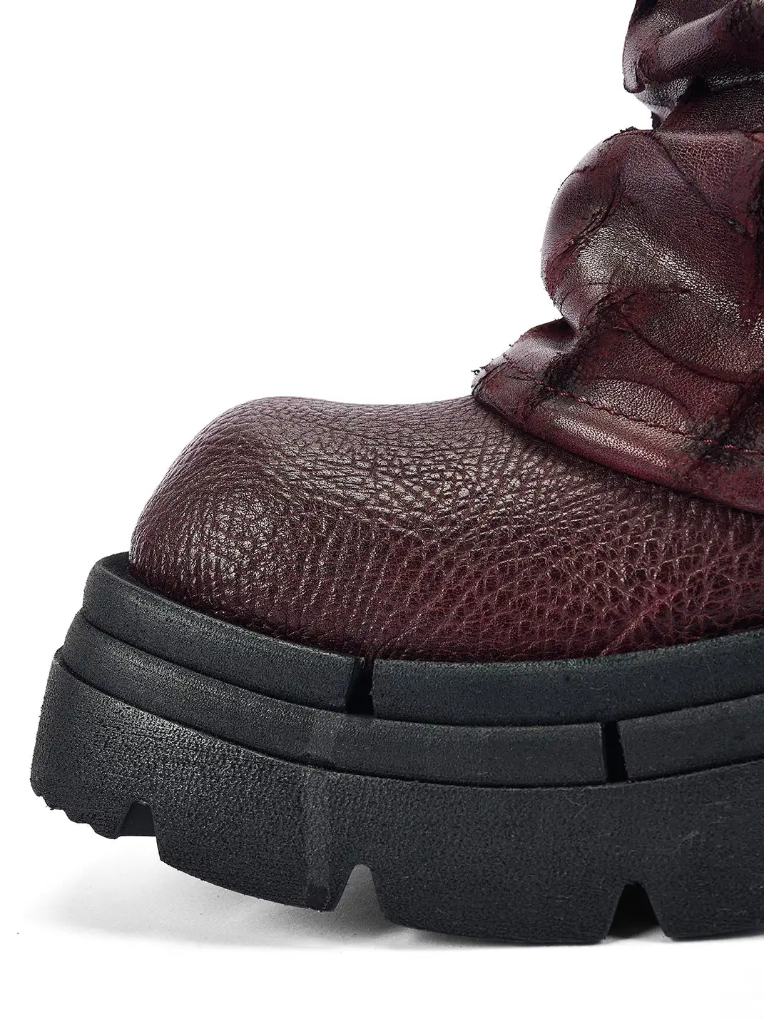 NEXT IMPULSIVE丨"Blacksmith" Boots - Wine Red