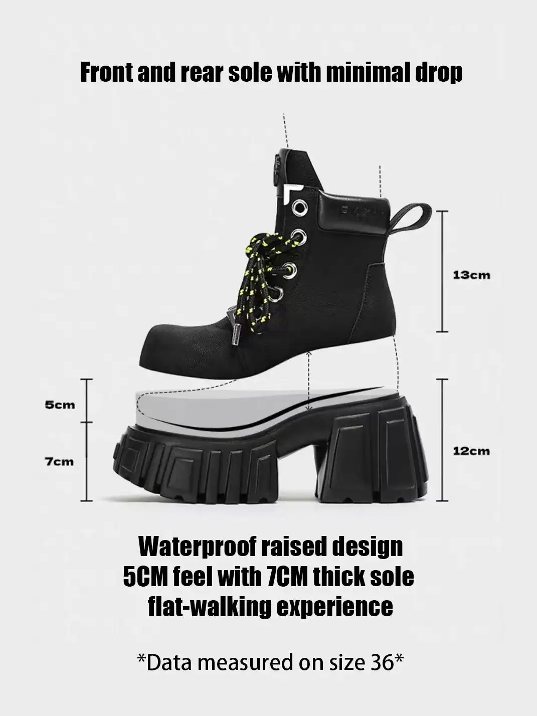 FYSPR | “A Night Out" Platform Boots With Removable Shaft