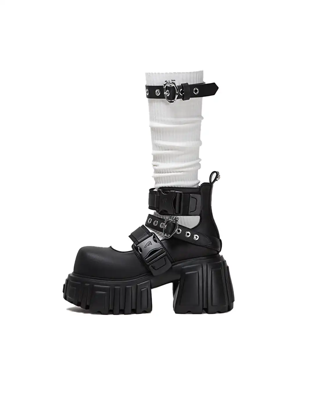 FYSPR丨"The Night Queen 2.0“ Side-Release Platform Boots With Removable Shaft