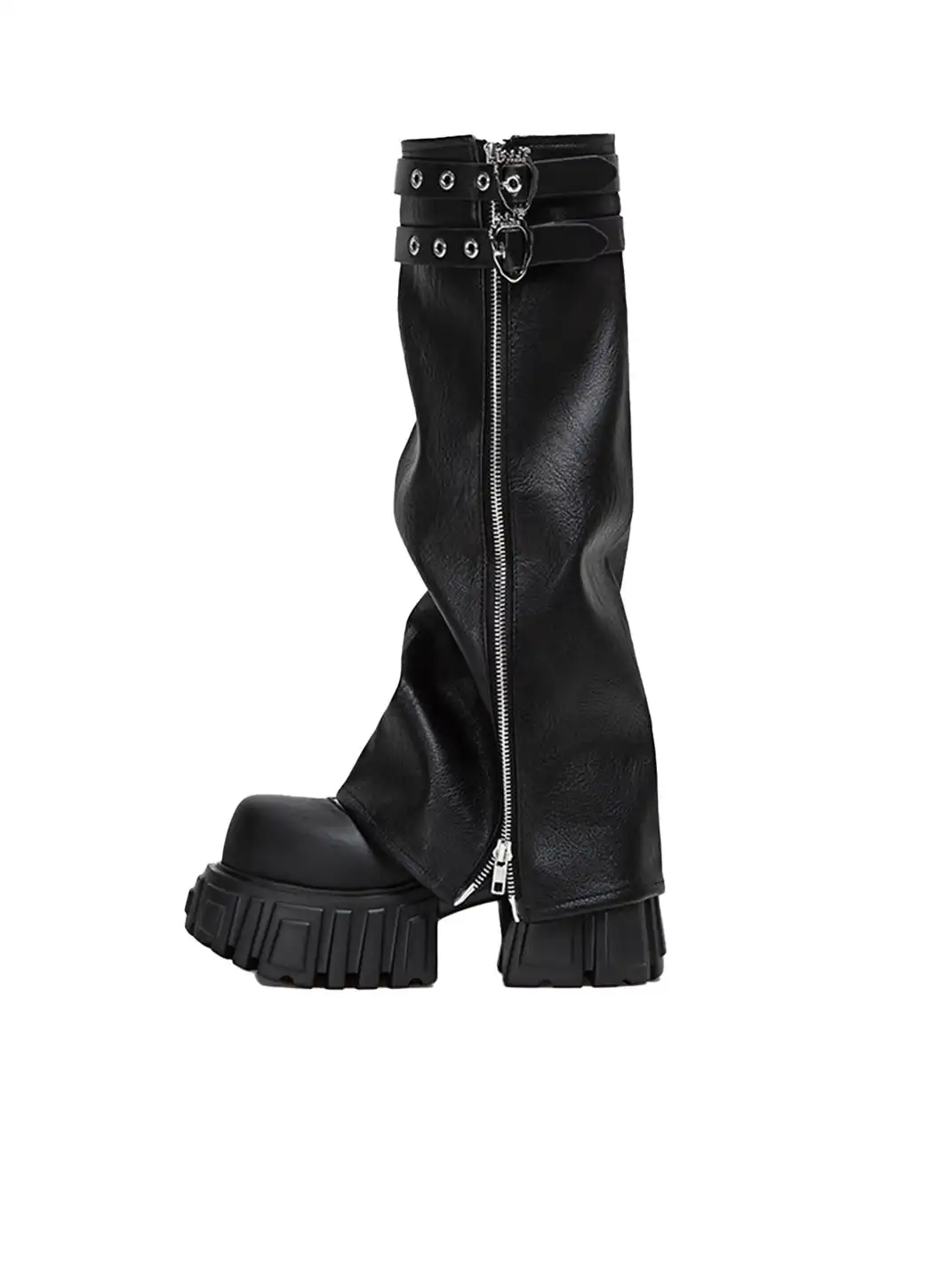 FYSPR丨"The Night Queen 2.0“ Side-Release Platform Boots With Removable Shaft