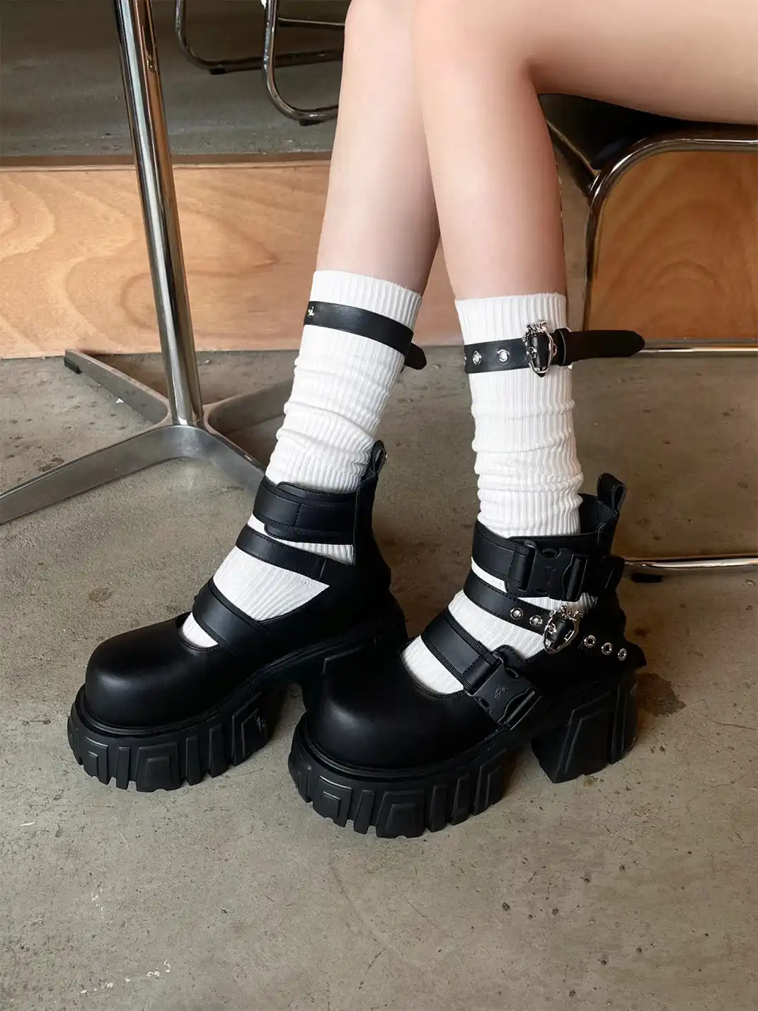 FYSPR丨"The Night Queen 2.0“ Side-Release Platform Boots With Removable Shaft