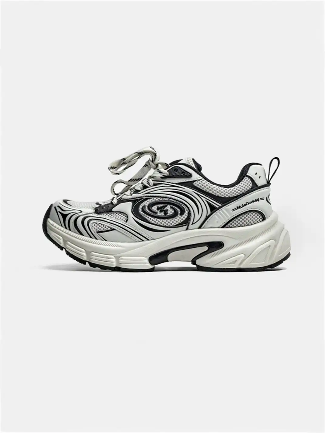 MULE DONKEY | "Turbo Boost" Lightweight Runner Dad Sneaker