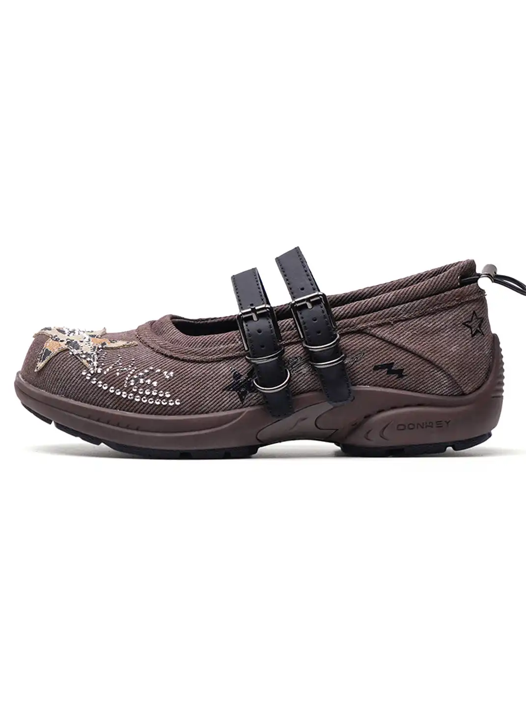 MULE DONKEY | "Punk Ballet" Hybrid Strapped Mary Jane Trainer