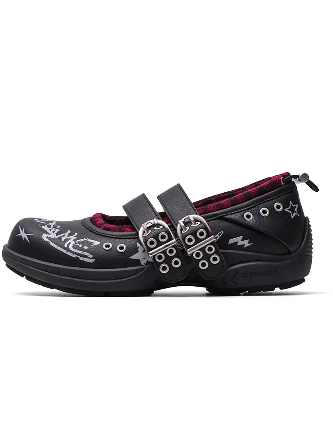 MULE DONKEY | "Punk Ballet" Hybrid Strapped Mary Jane Trainer