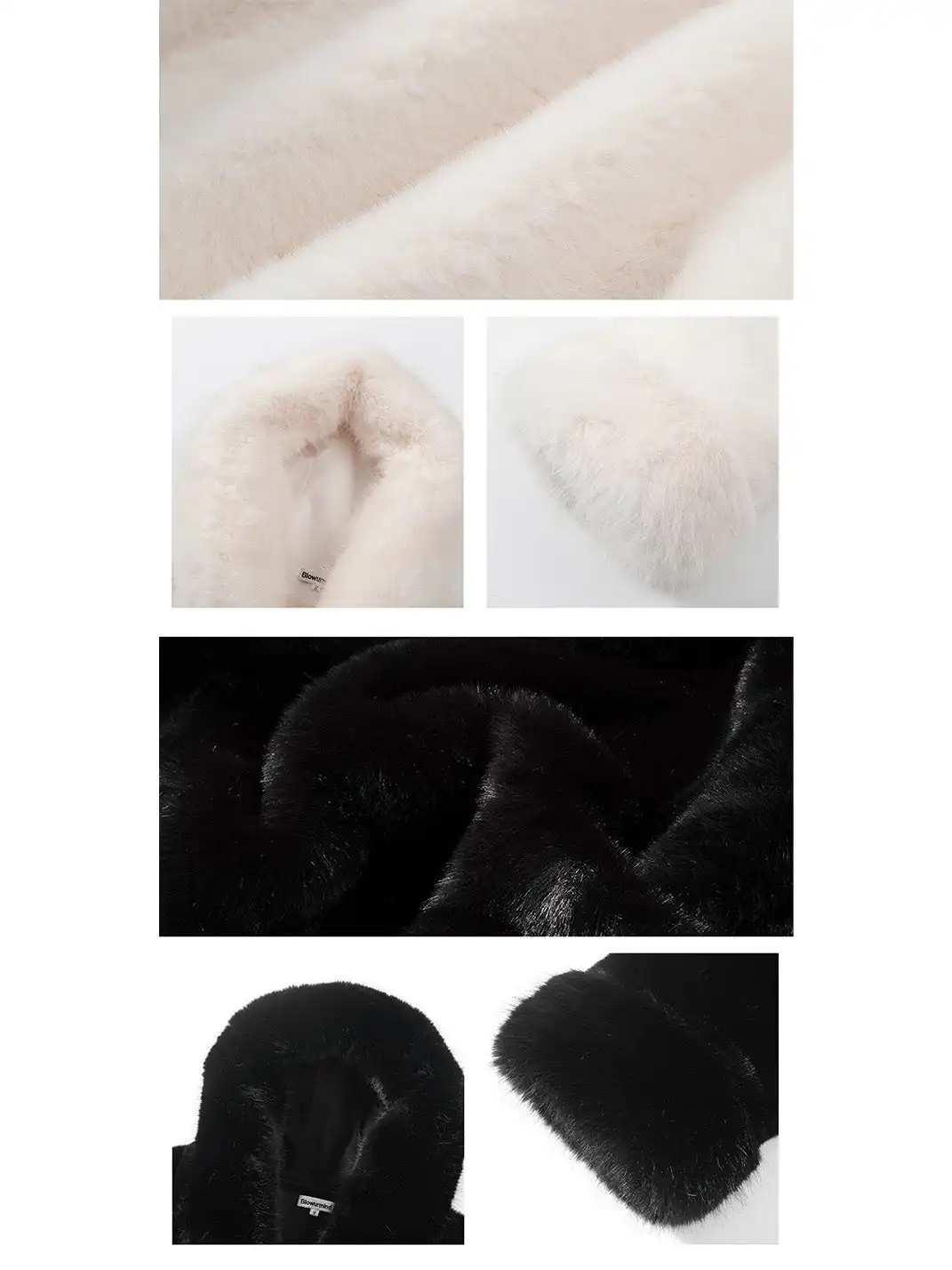BUM STUDIO | Short Plush Hooded Jacket