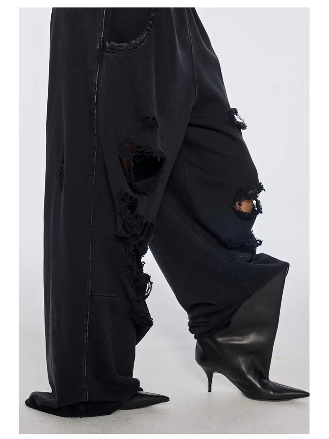 BUM STUDIO | Hand-Distressed Sweatpants
