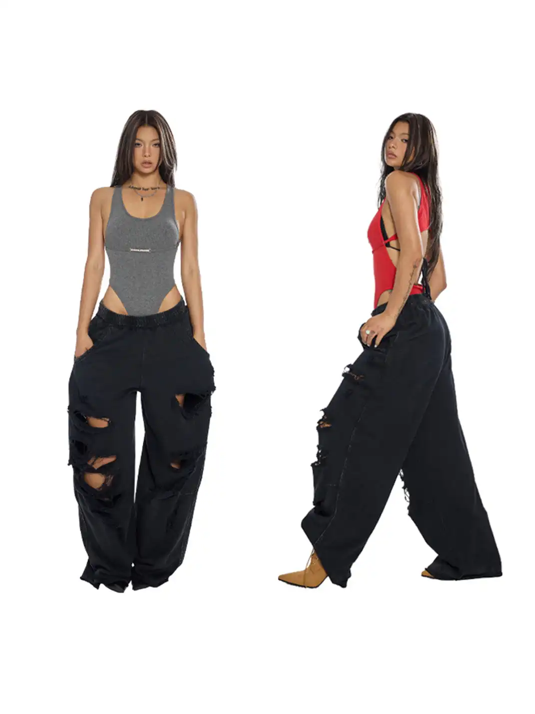 BUM STUDIO | Hand-Distressed Sweatpants