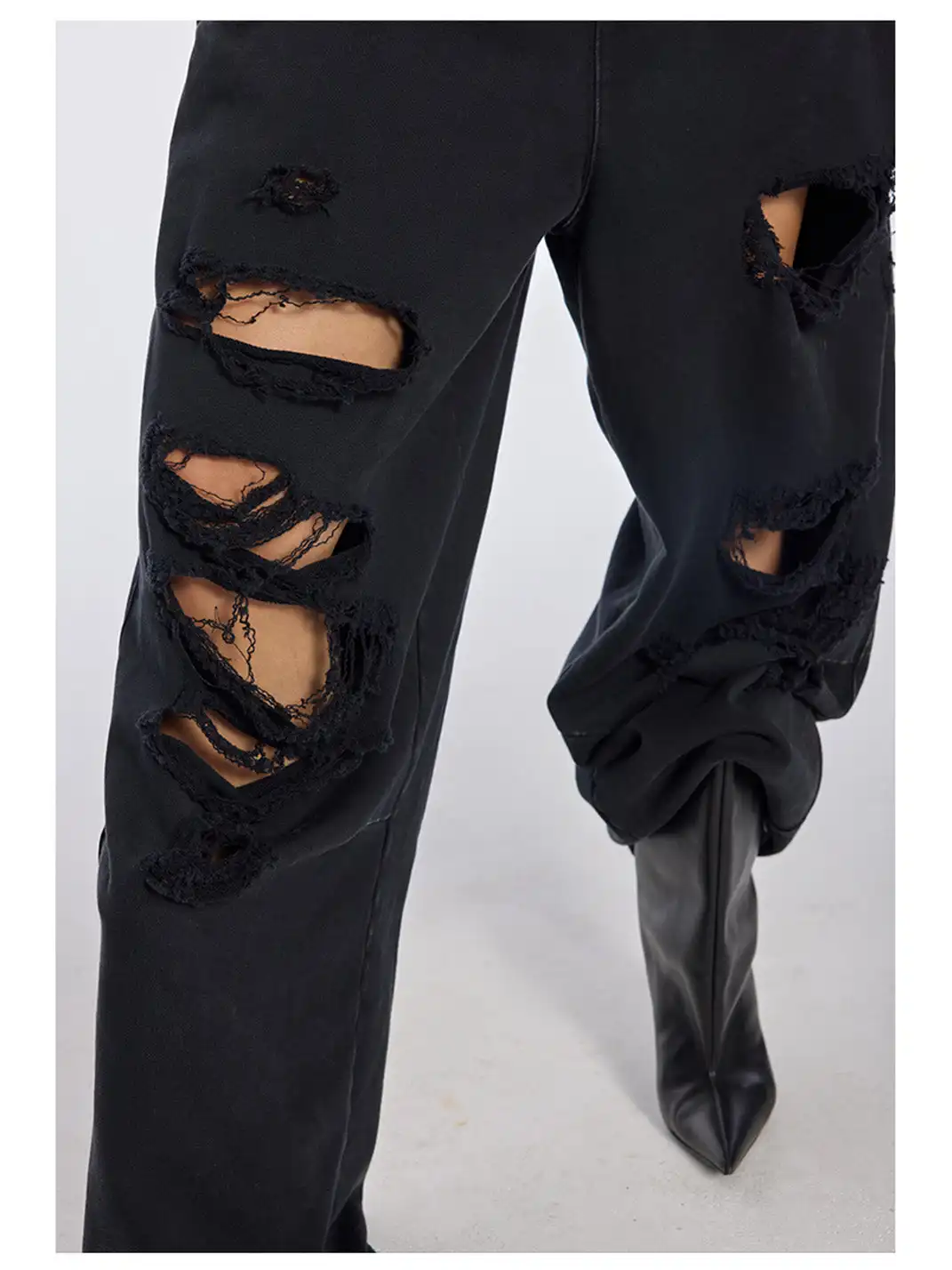 BUM STUDIO | Hand-Distressed Sweatpants