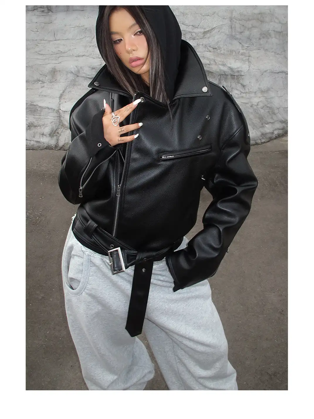 BUM STUDIO | Moto Leather Jacket