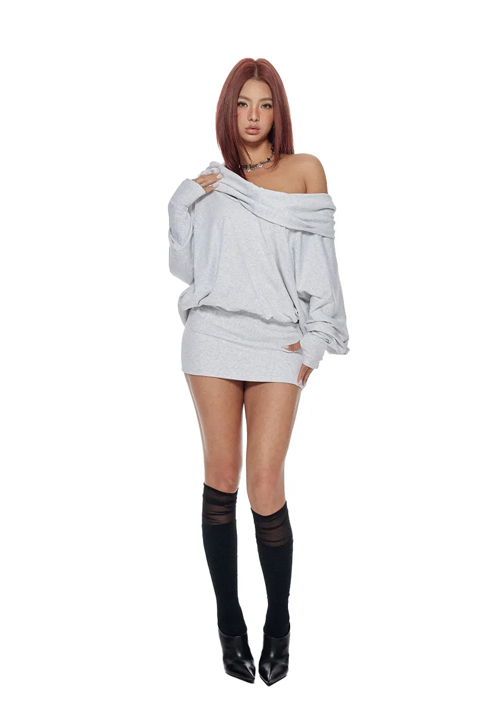 BUM STUDIO | Layered Hoodie Sport Dress