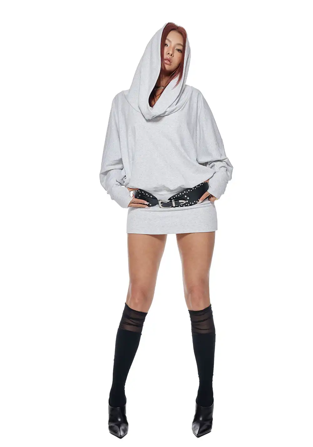 BUM STUDIO | Layered Hoodie Sport Dress