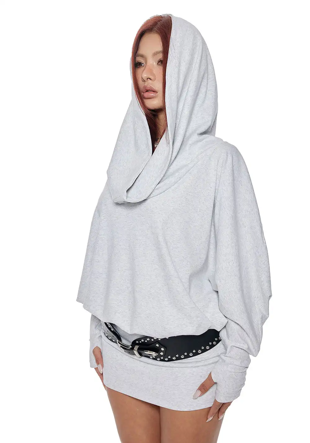 BUM STUDIO | Layered Hoodie Sport Dress