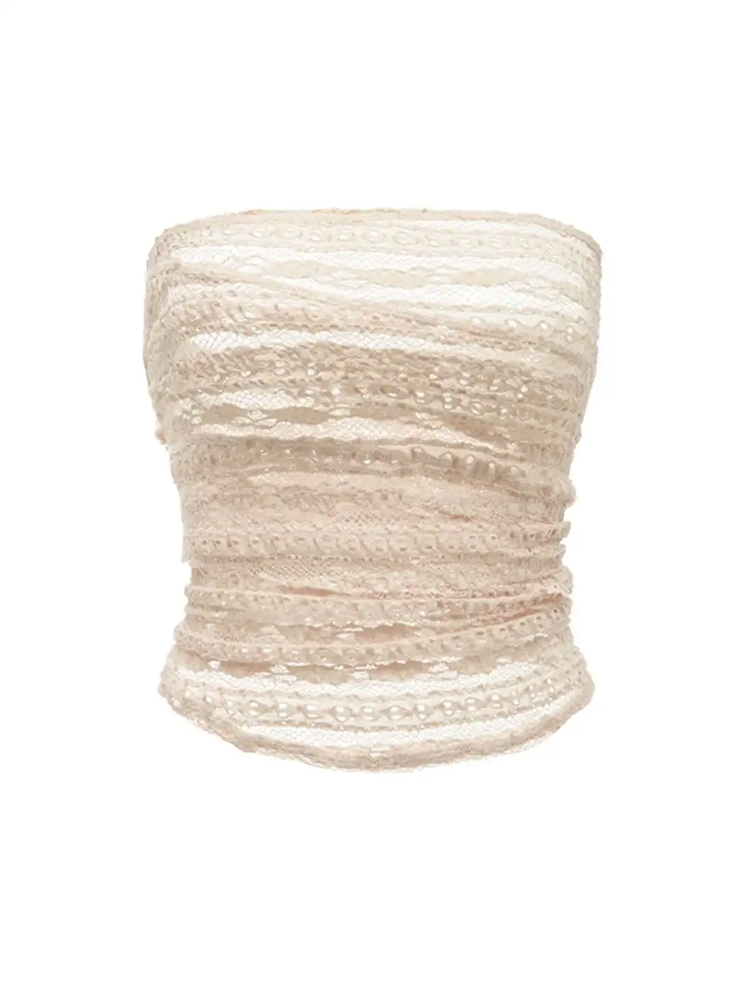 4 Muggle | Cross Studded Colorblock Bustier