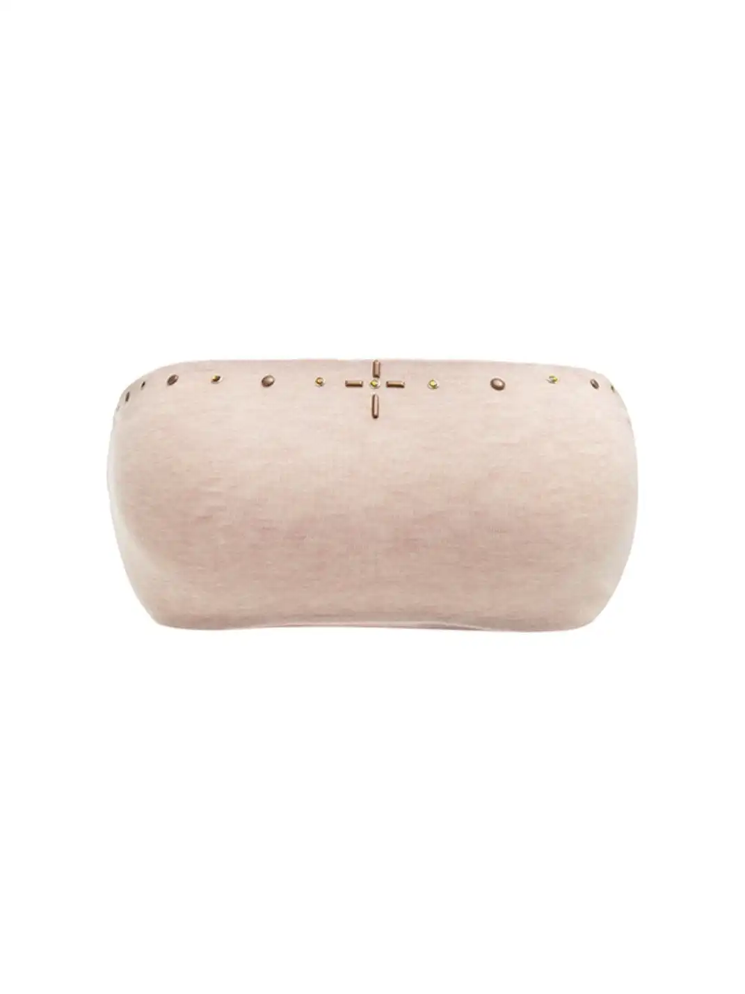 4 Muggle | Cross Studded Colorblock Bustier