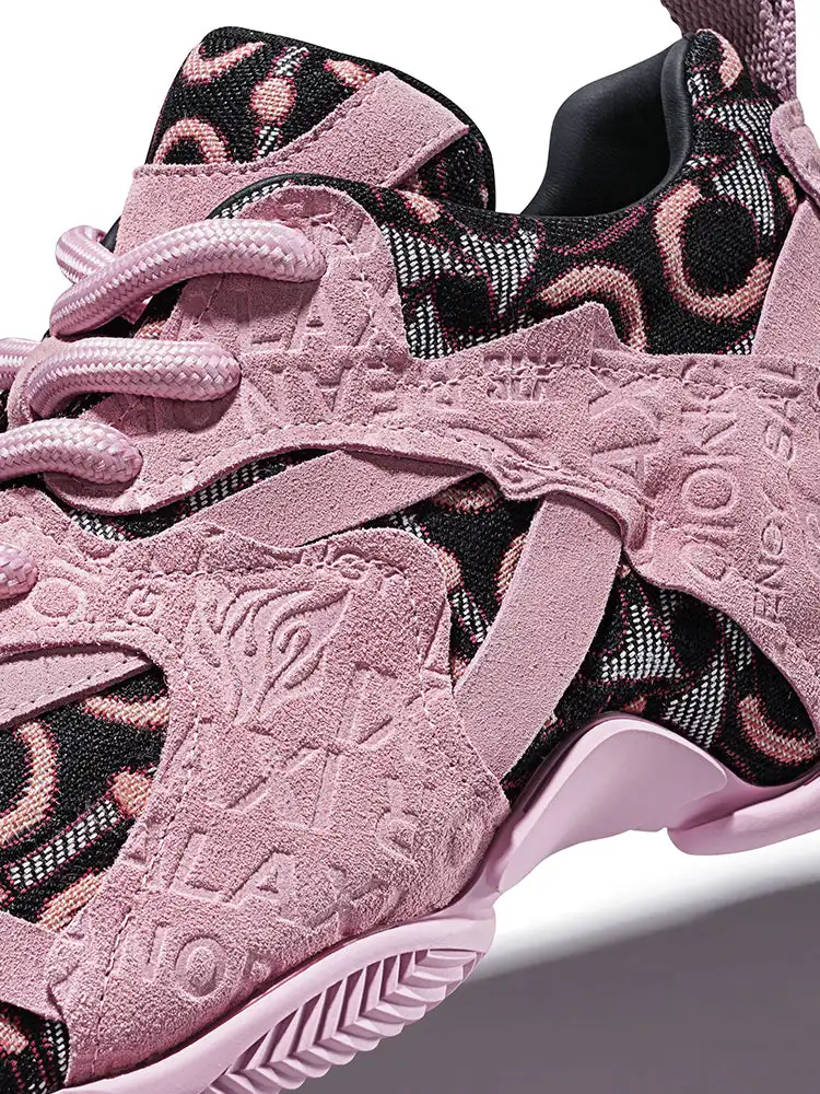 SALAXI | Embroidery Logo Print Chunky Dad Sneakers