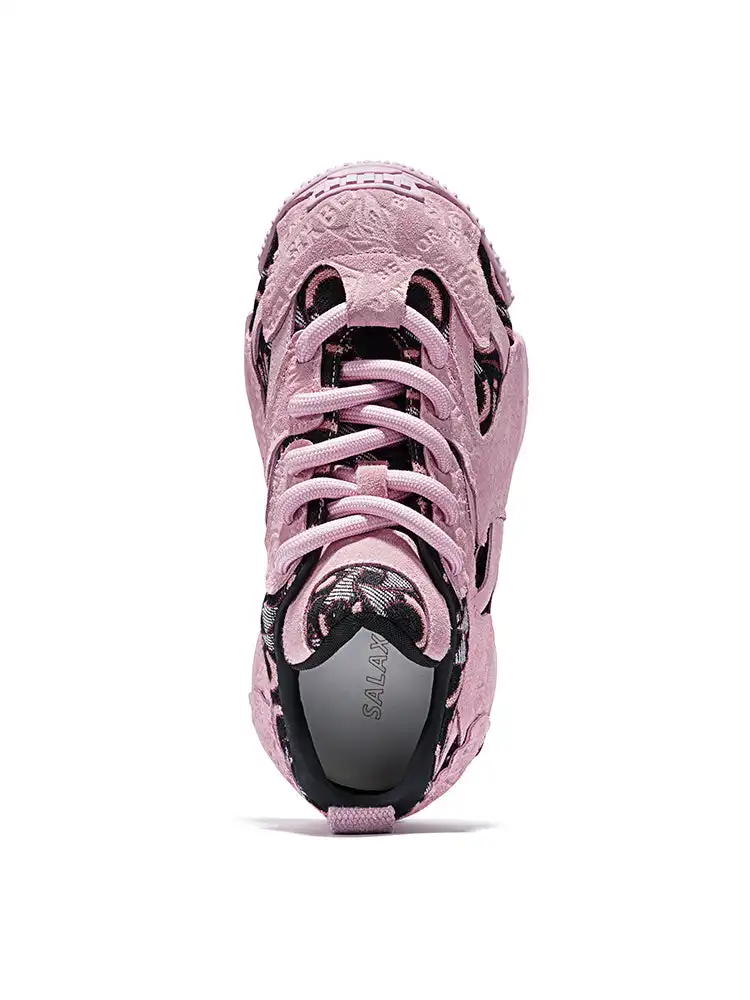 SALAXI | Embroidery Logo Print Chunky Dad Sneakers