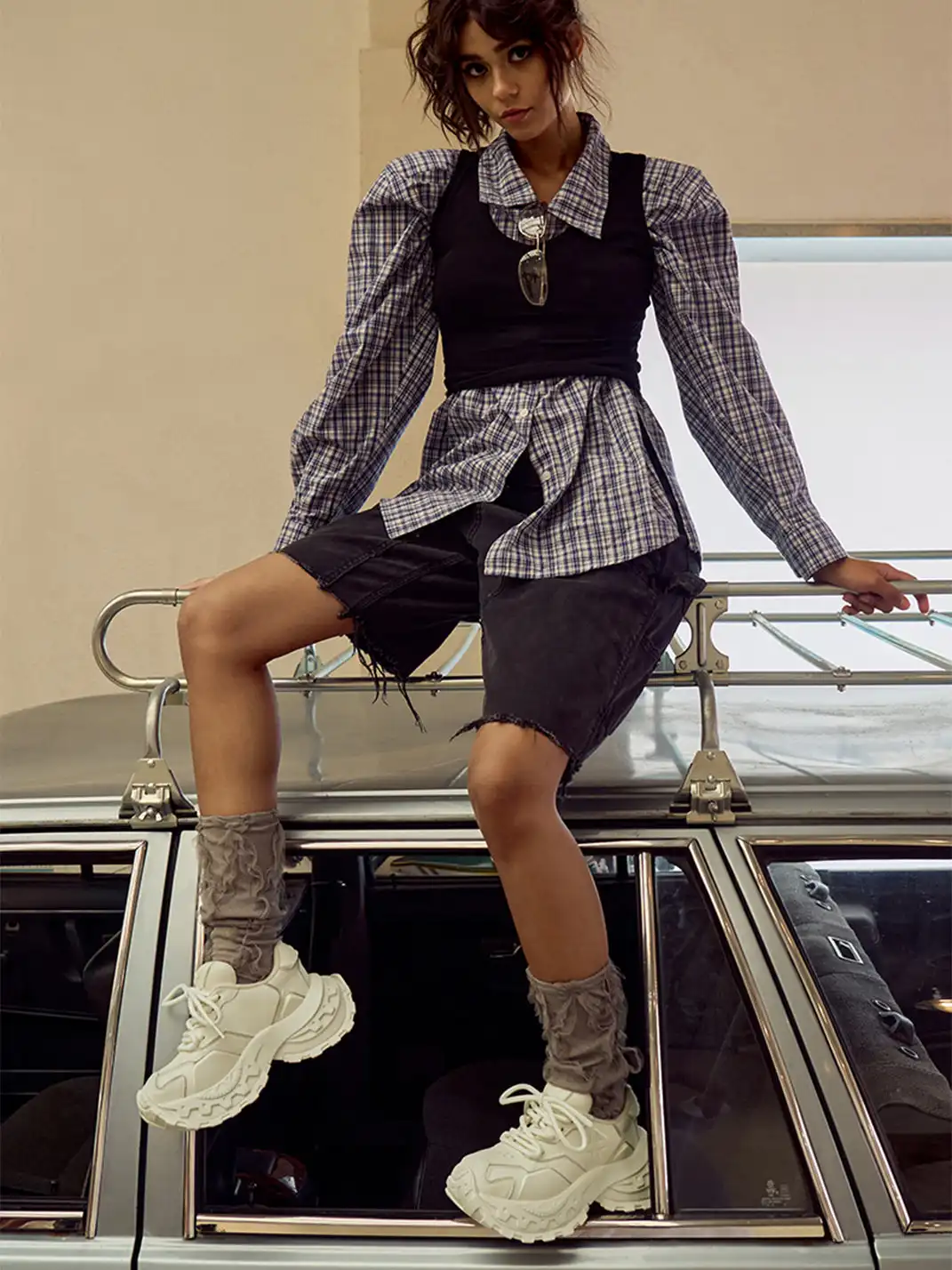 XMZY丨"GEAR HEAD" Chunky Sneaker