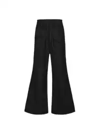 Disark│Hand-Waxed Tassel Flared Jeans
