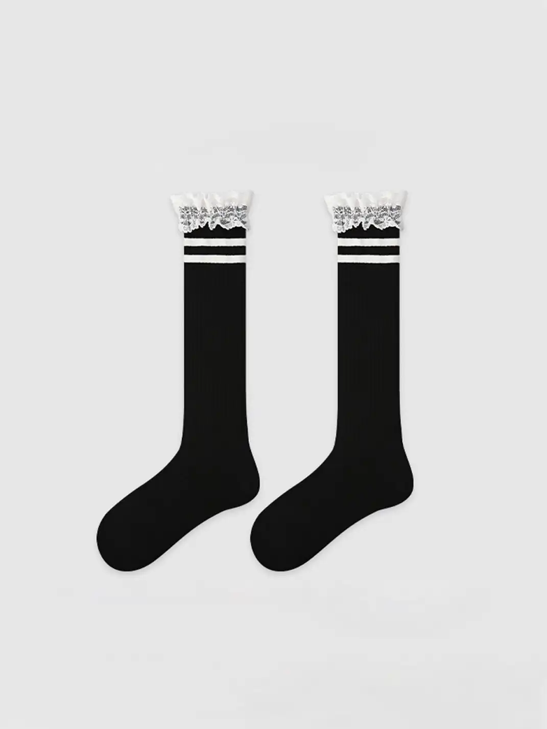 Renaissance丨Lace Princess Calf Socks