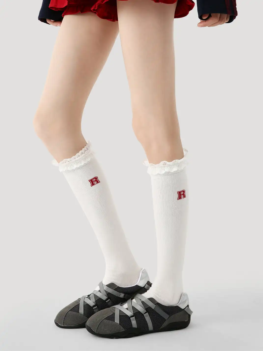 Renaissance丨Lace Princess Calf Socks