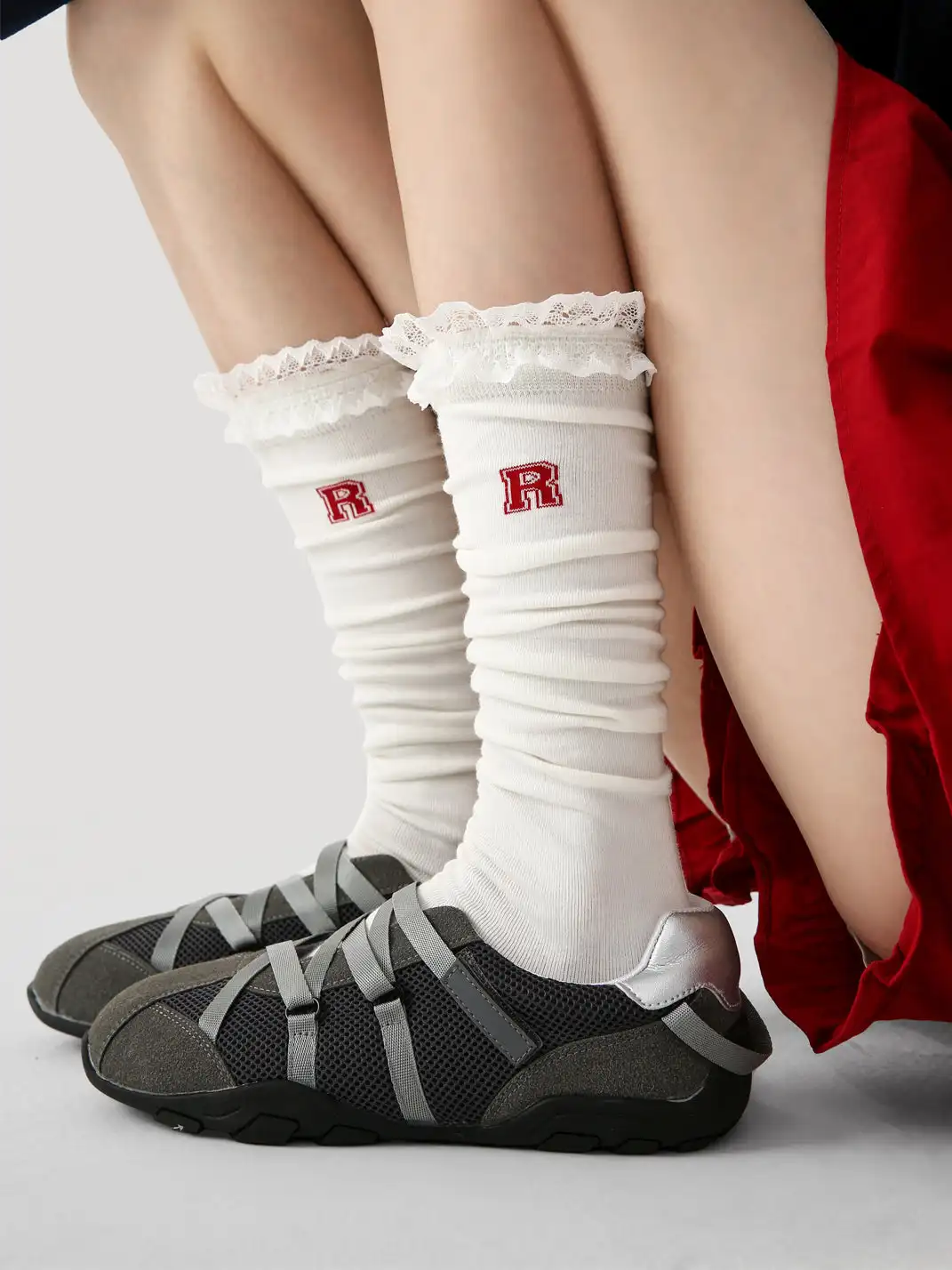 Renaissance丨Lace Princess Calf Socks
