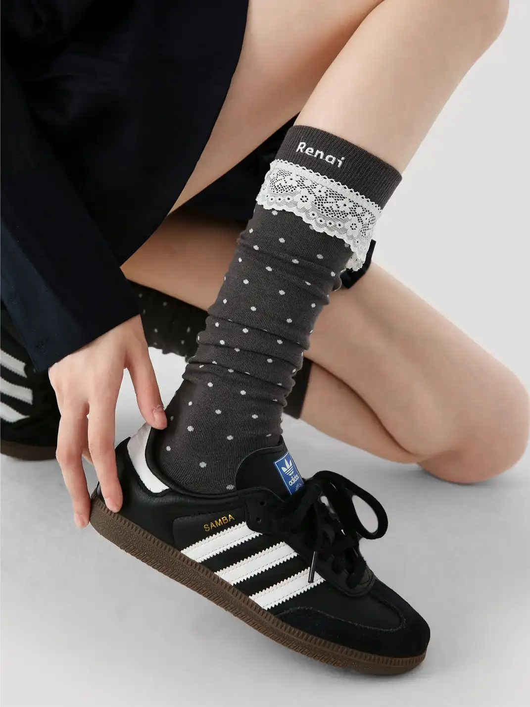 Renaissance丨Lace Princess Calf Socks