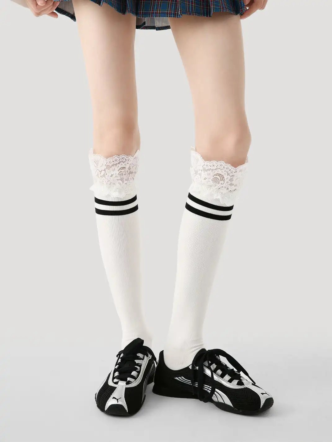Renaissance丨Lace Princess Calf Socks