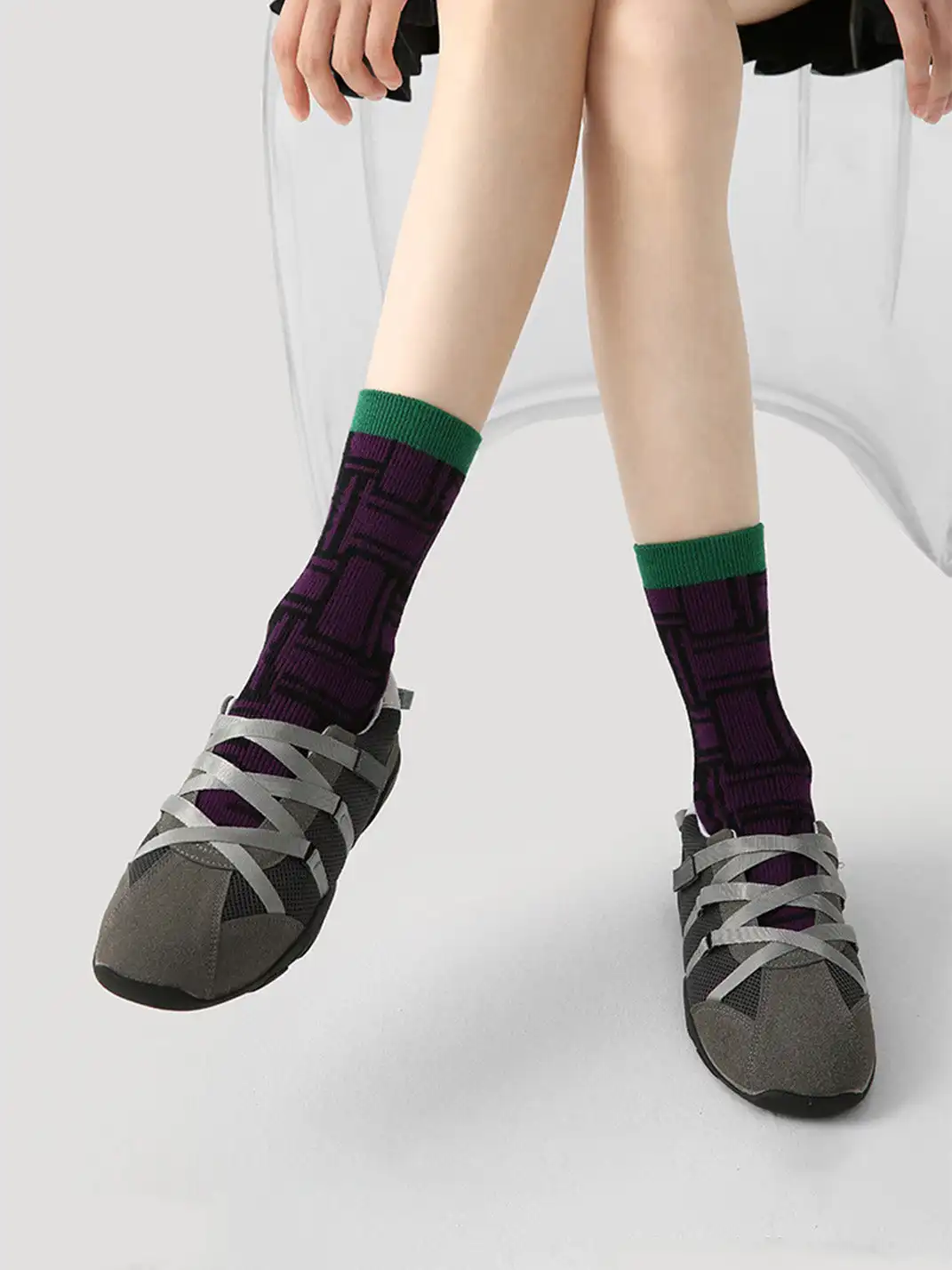 Renaissance丨 Retro Mid-Calf Socks (3-Pack)