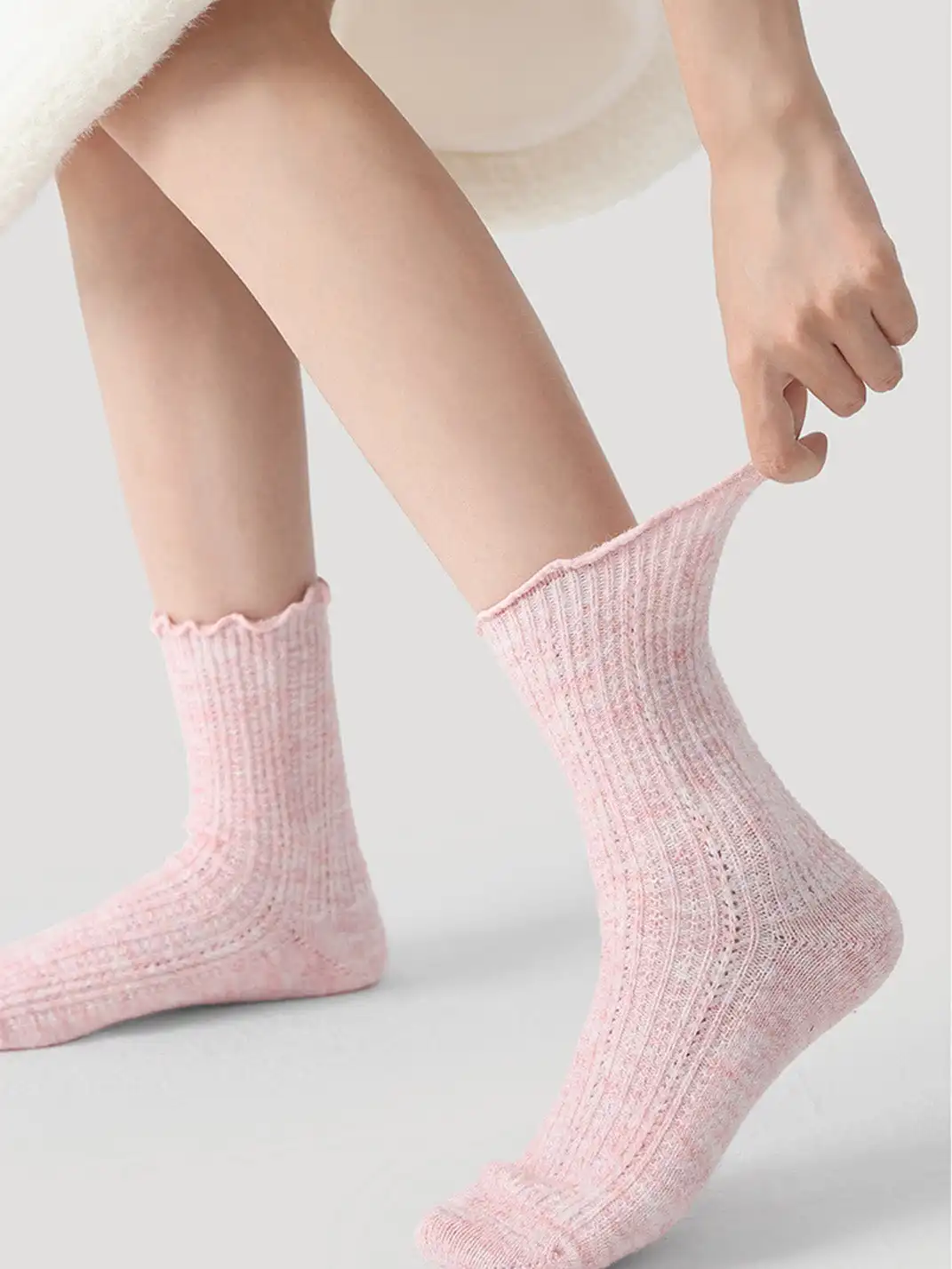 Renaissance丨 Wool Mid-Calf Socks
