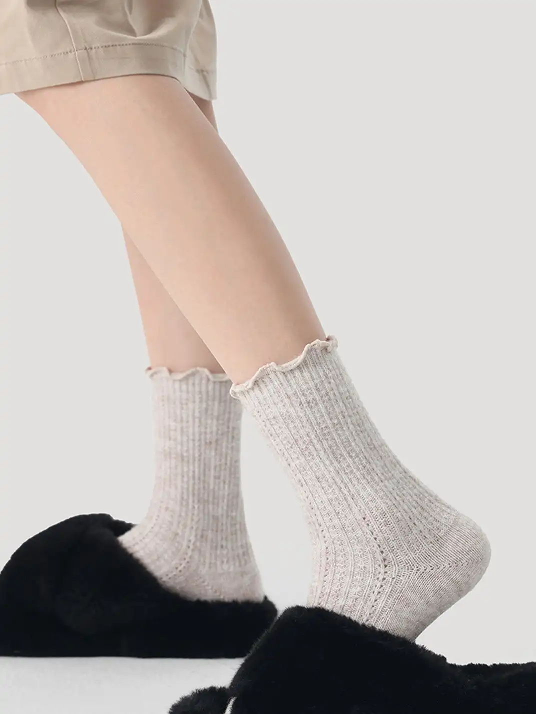 Renaissance丨 Wool Mid-Calf Socks