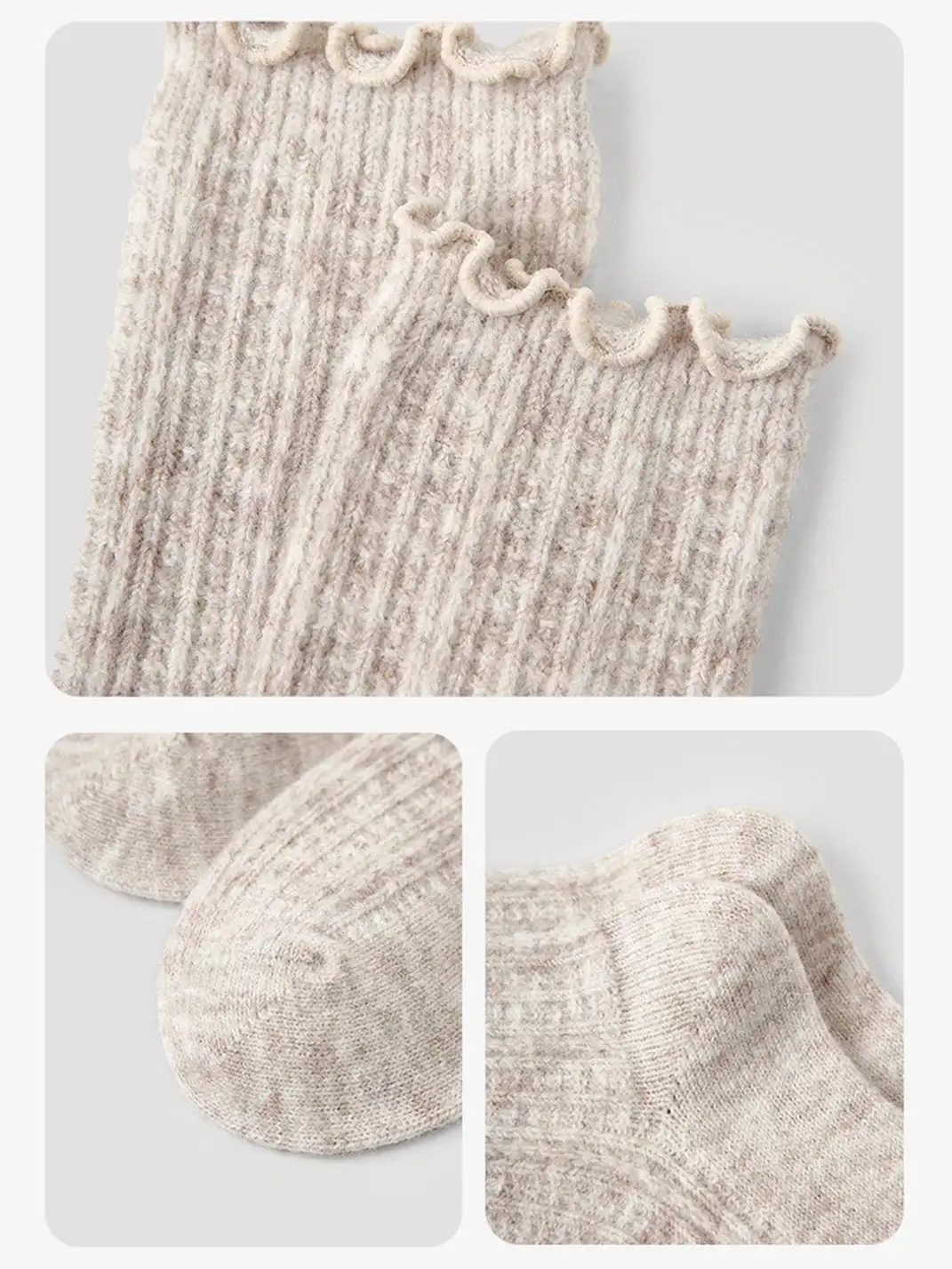Renaissance丨 Wool Mid-Calf Socks