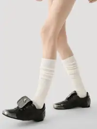 Renaissance丨Solid Color Seamless Over-the-Knee Socks