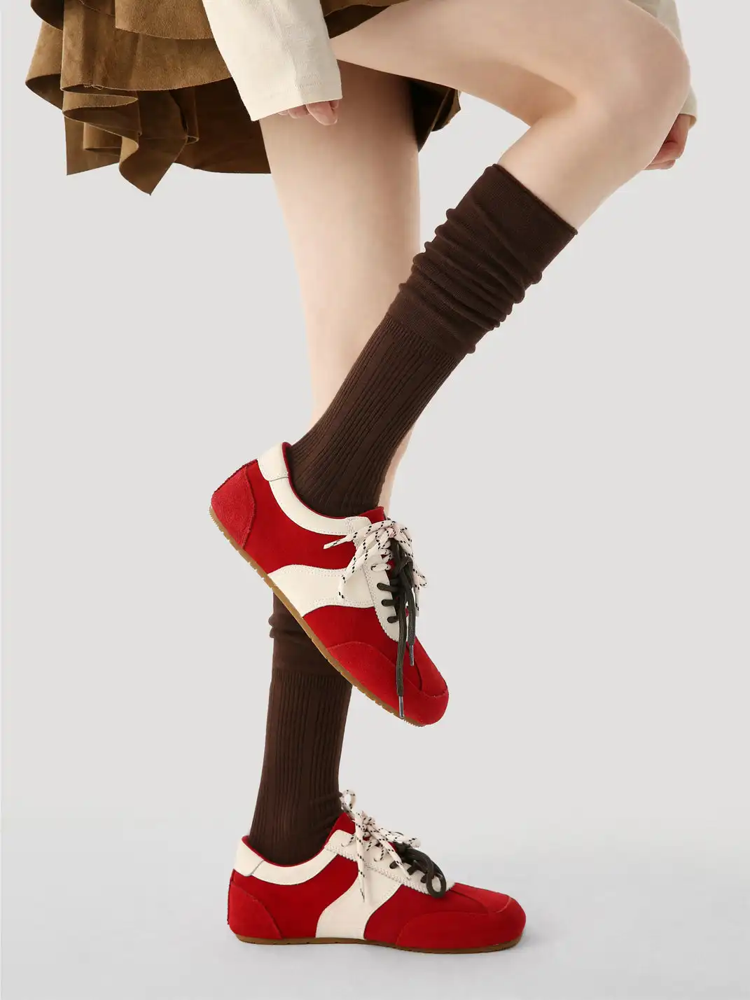Renaissance丨Solid Color Seamless Over-the-Knee Socks