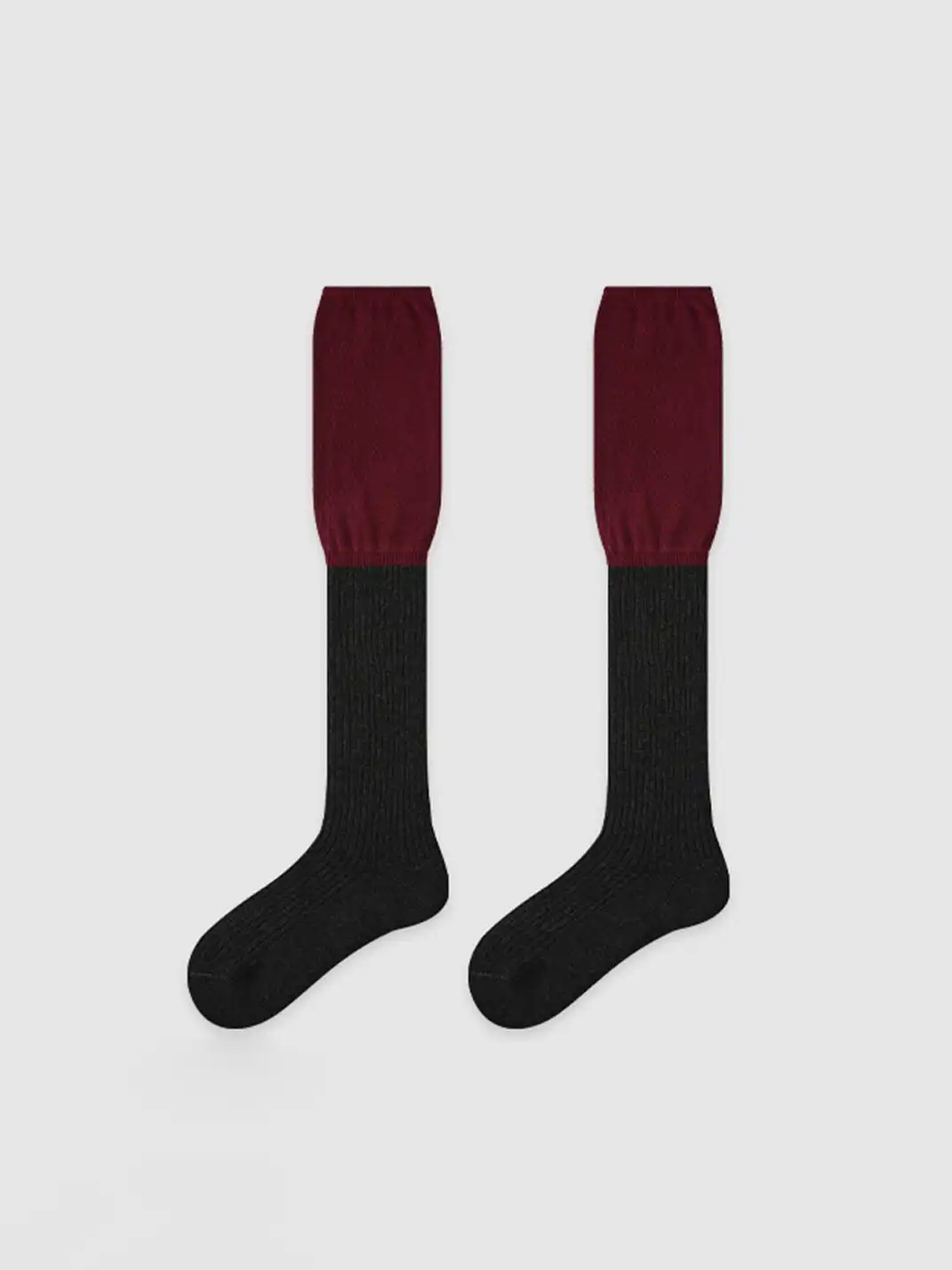 Renaissance丨 Color Block High Loose Socks