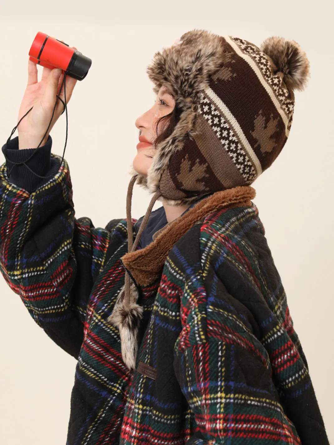 IIING | Ethnic Jacquard Knit Hat