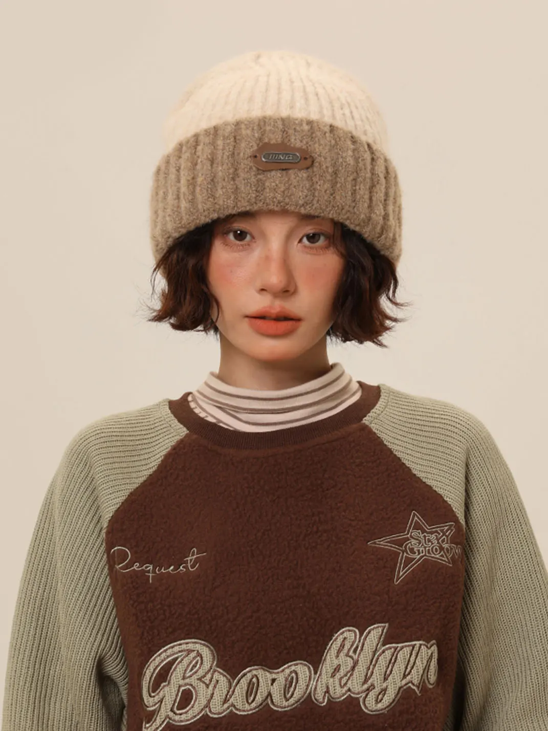 IIING | Colorblock Warm Winter Earflap Hat