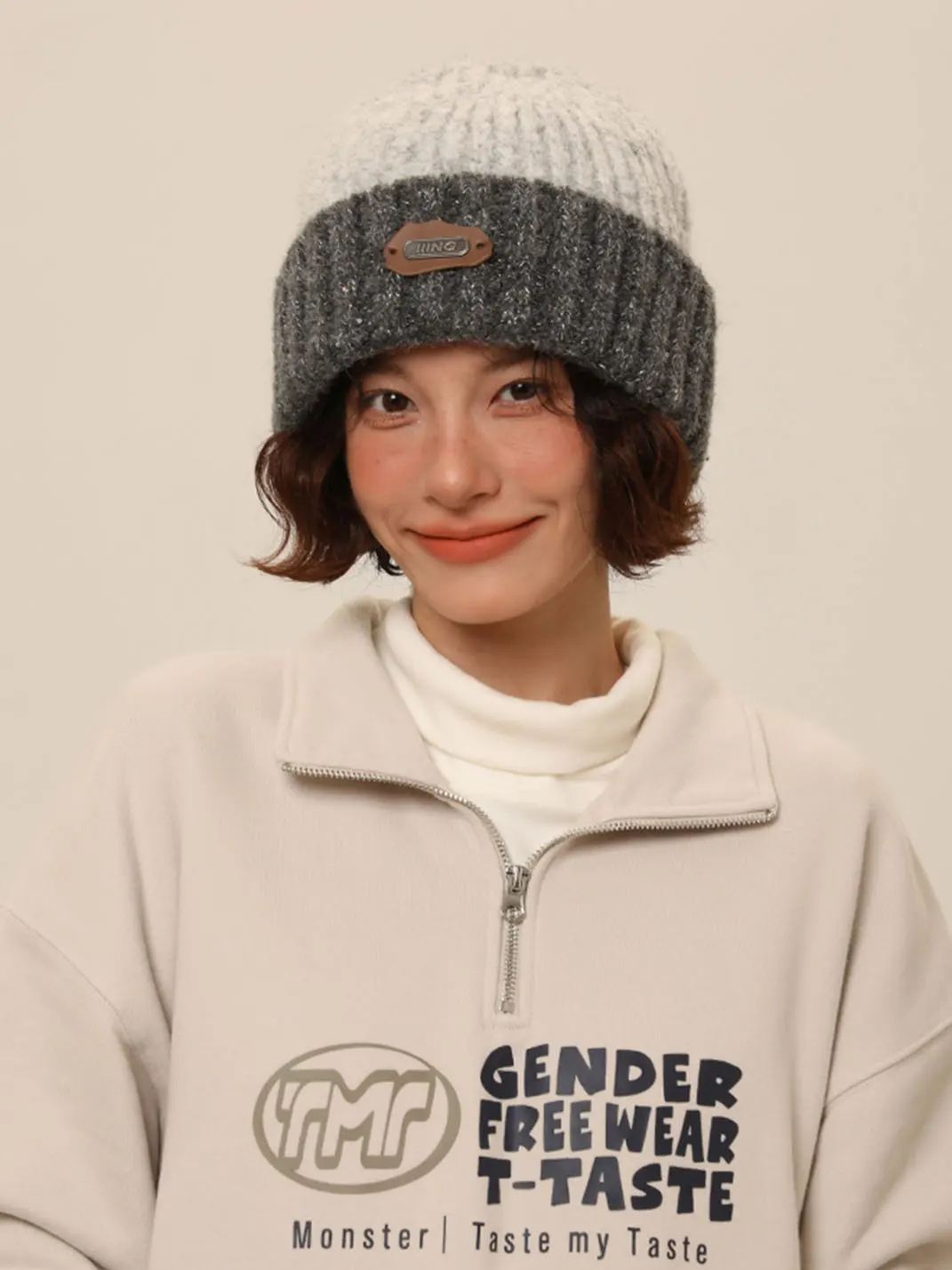 IIING | Colorblock Warm Winter Earflap Hat