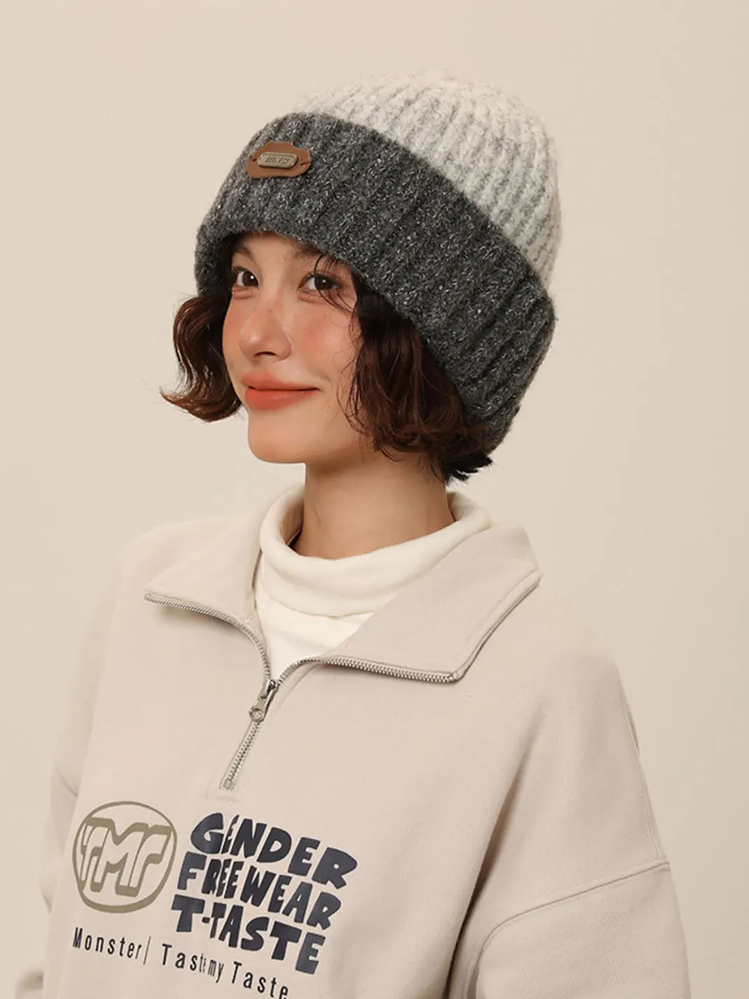 IIING | Colorblock Warm Winter Earflap Hat