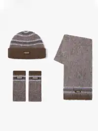 IIING | Christmas Color Block Knit Winter Set