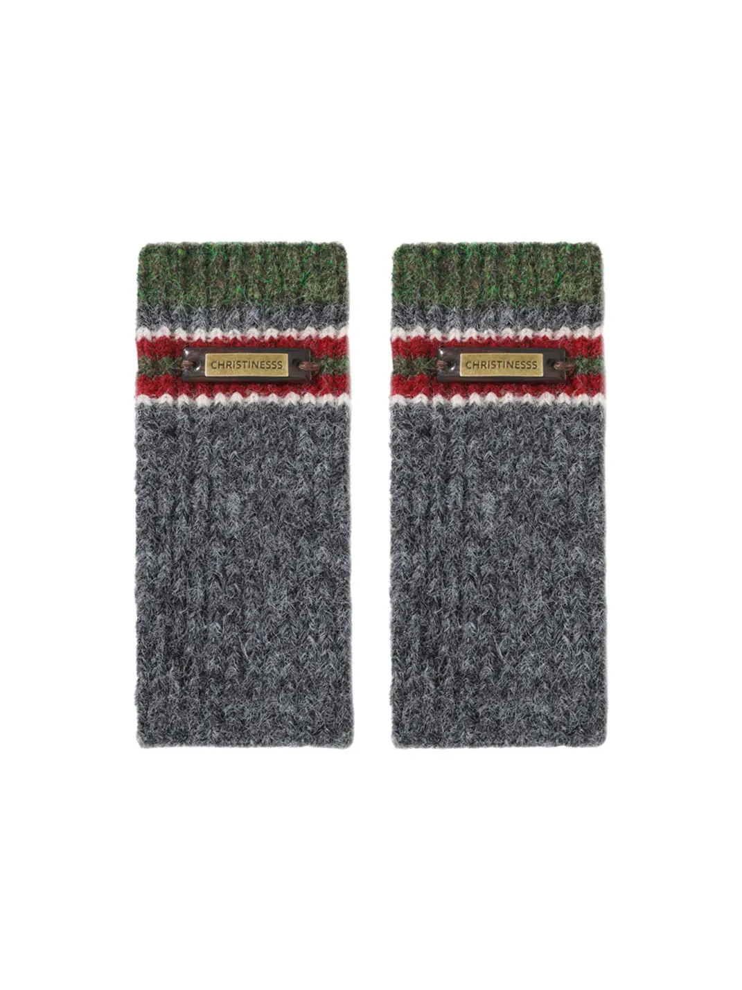 IIING | Christmas Color Block Knit Winter Set