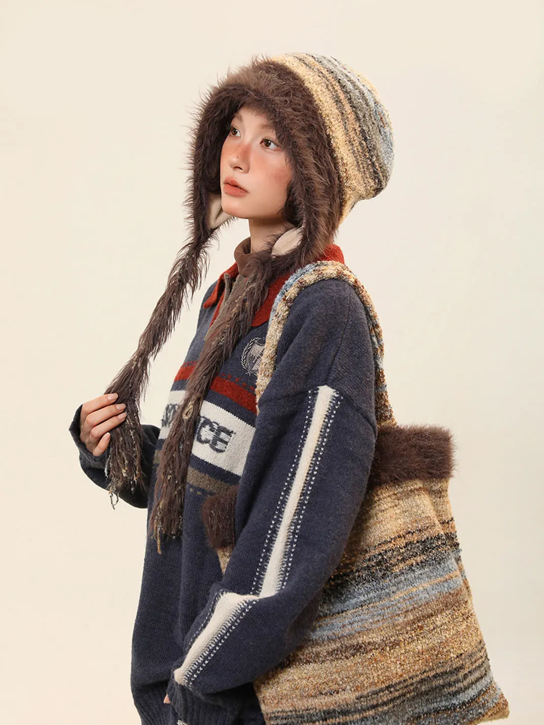 IIING | Soft Knit Earflap Hat