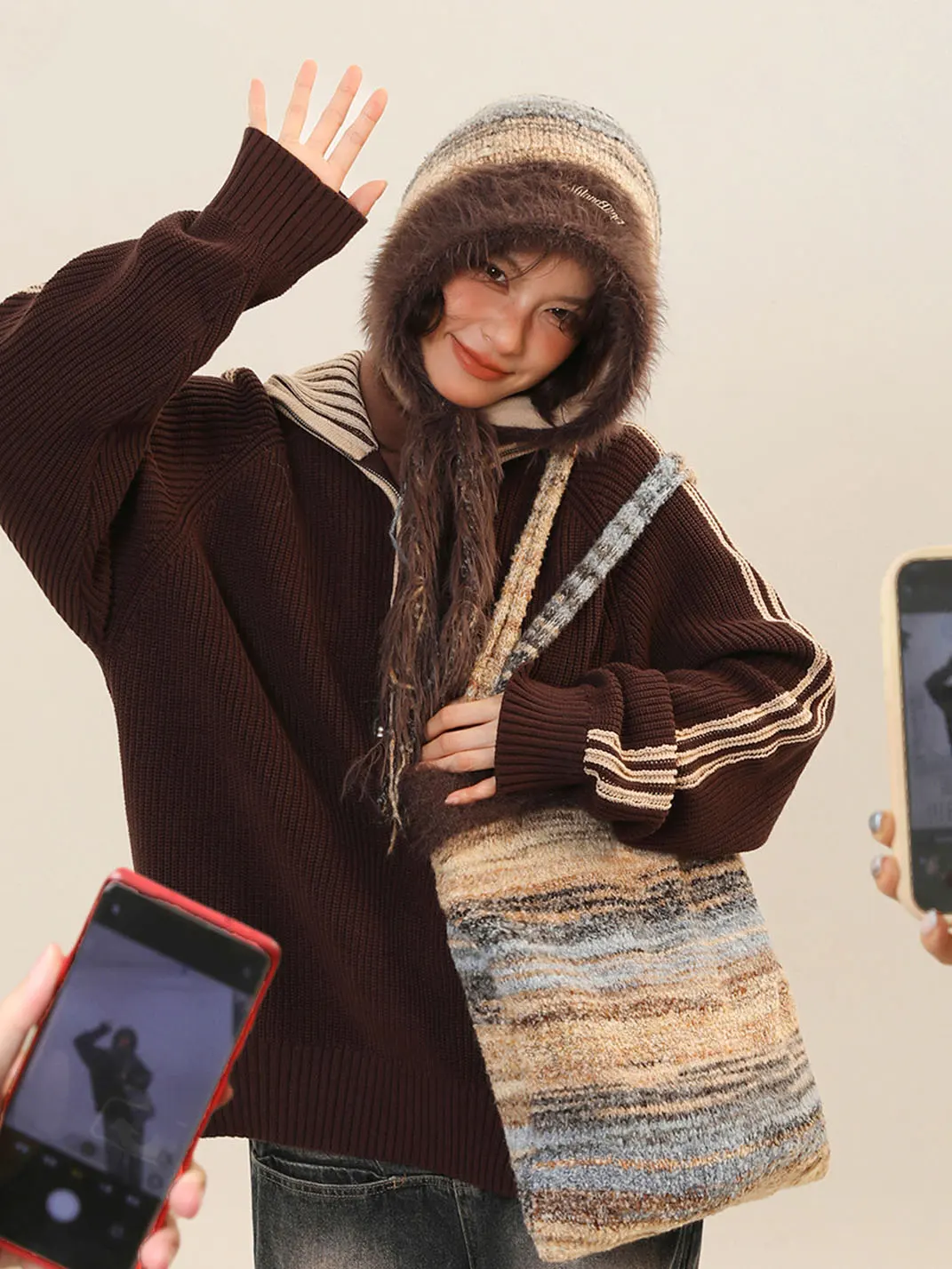 IIING | Soft Knit Earflap Hat