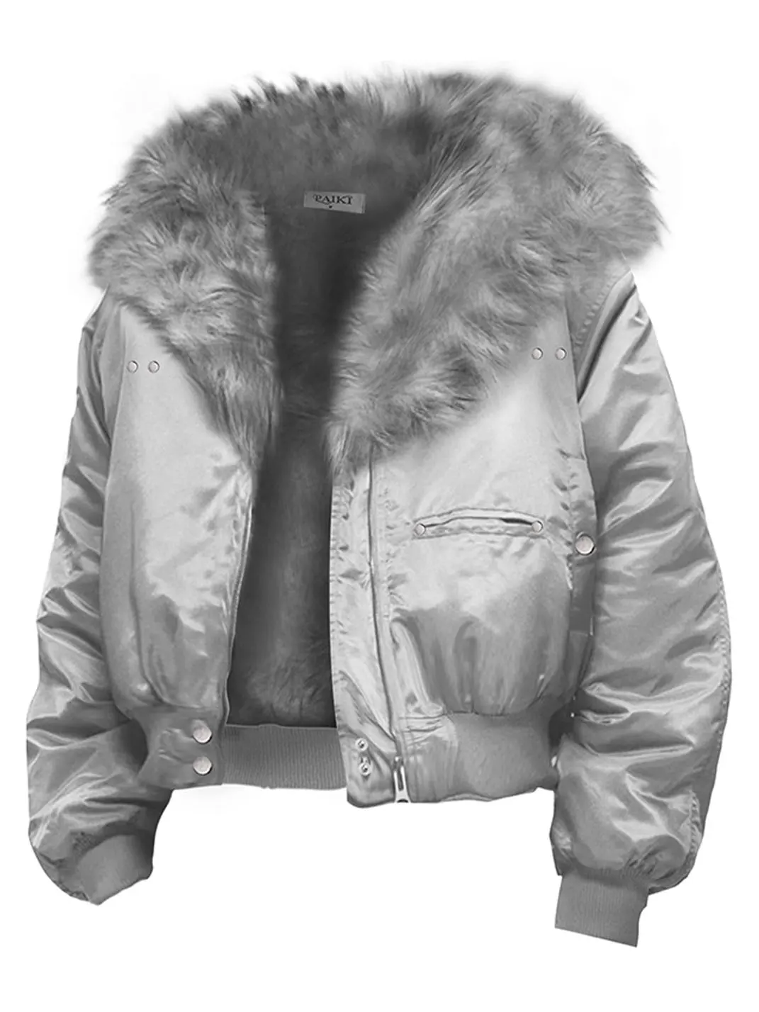 PAIKI | Unisex Faux Fur Aviator Jacket