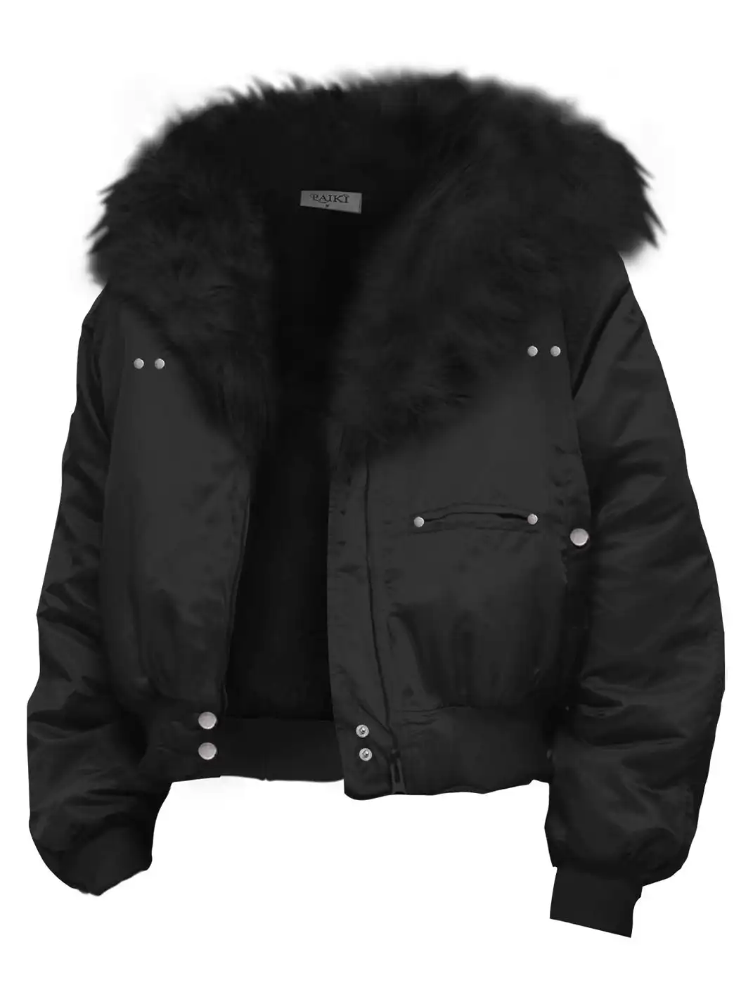 PAIKI | Unisex Faux Fur Aviator Jacket