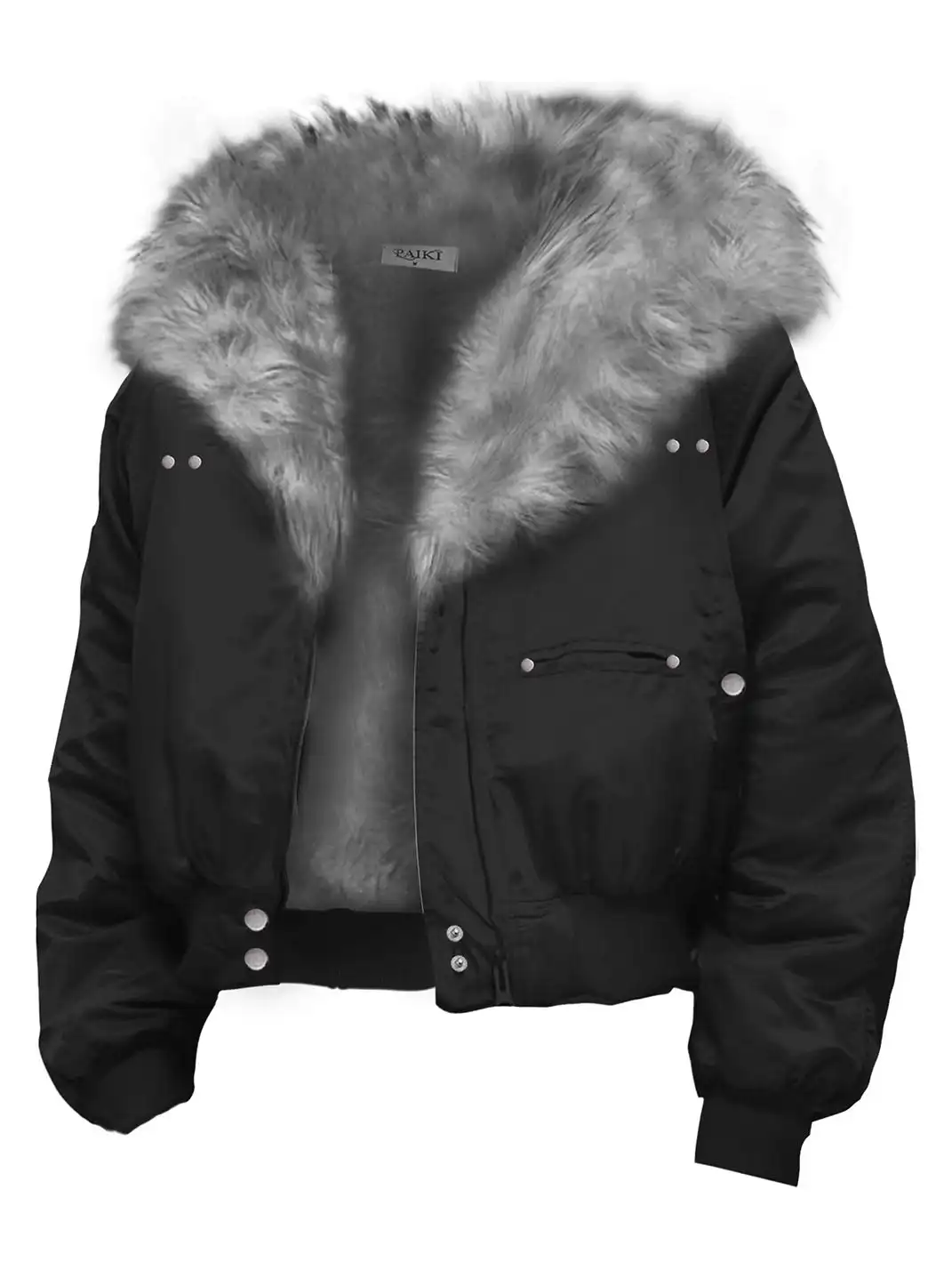 PAIKI | Unisex Faux Fur Aviator Jacket