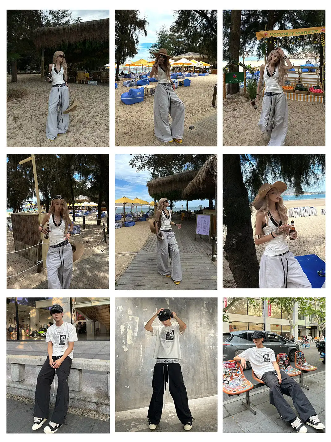 PAIKI | Loose Fit Cargo Pants