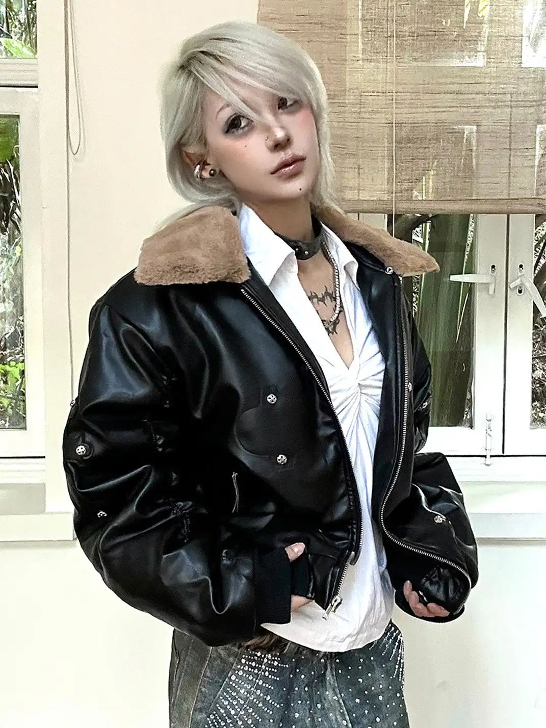 PAIKI | St. Cross Bomber Jacket