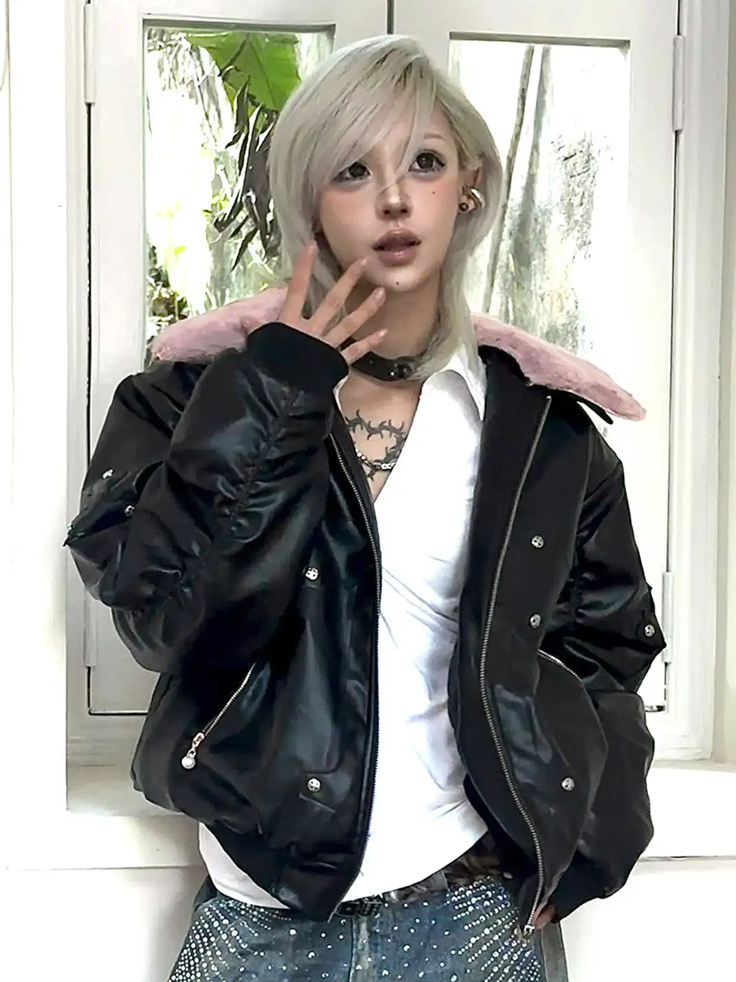 PAIKI | St. Cross Bomber Jacket
